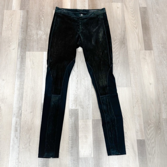 Rag & Bone leather paneled skinny/ legging ❤️ - Picture 2 of 10